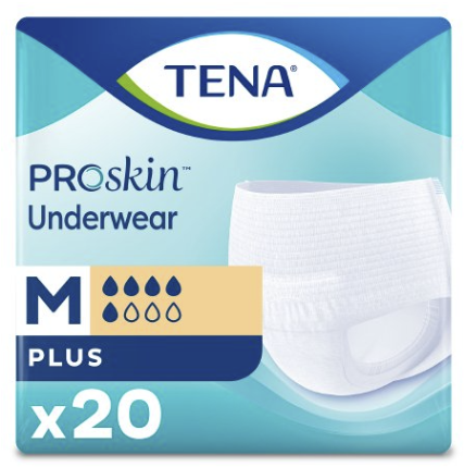 Tena® ProSkin™ Plus Fully Breathable Absorbent Underwear – Maximum Comfort & Protection