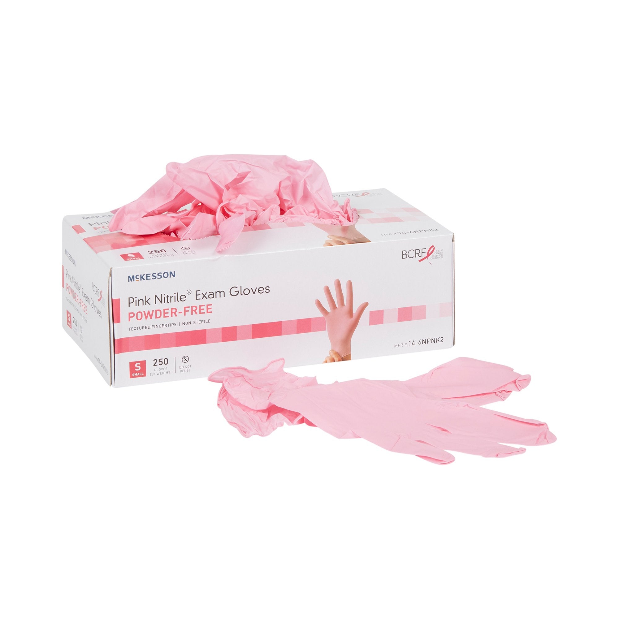 McKesson Pink Nitrile® Exam Glove, Pink
