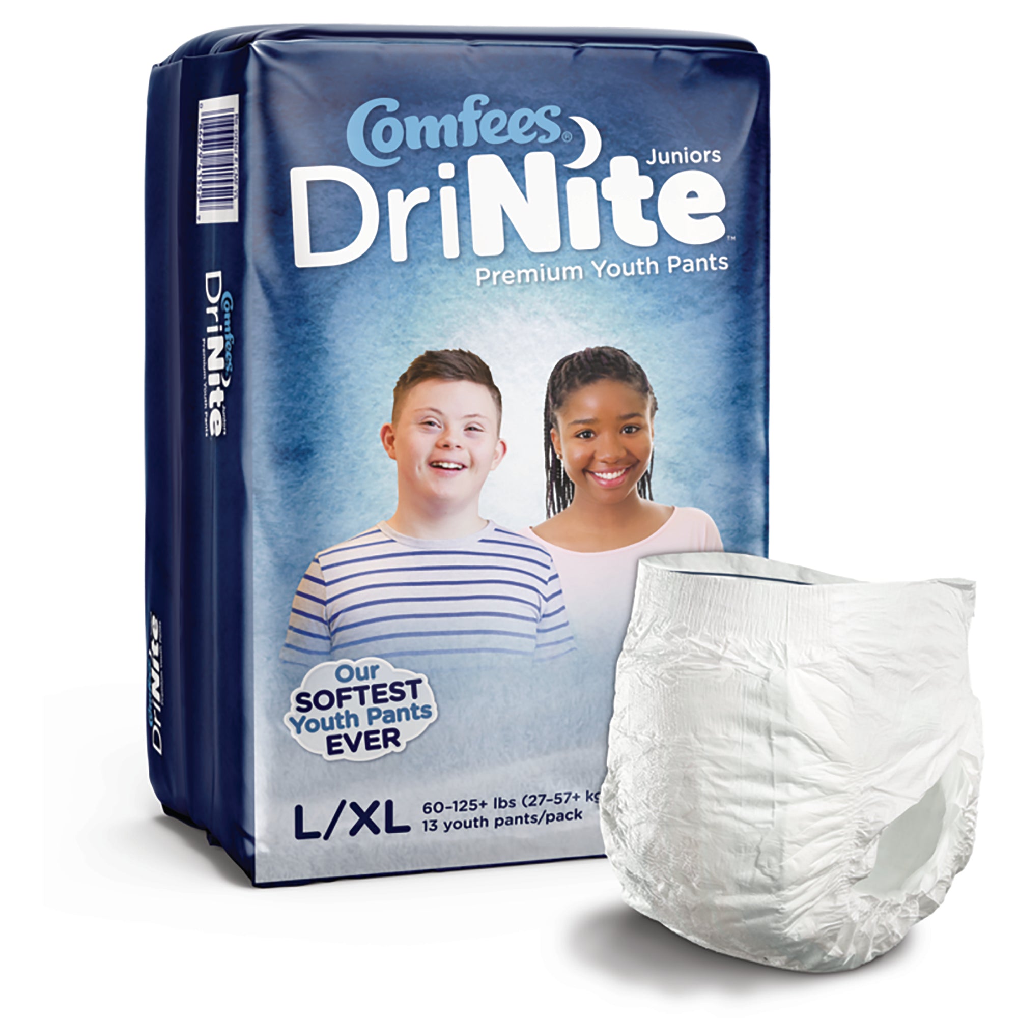 Comfees® DriNite® Juniors Absorbent Underwear – Overnight Protection for Heavy Leaks, FSA/HSA Eligible