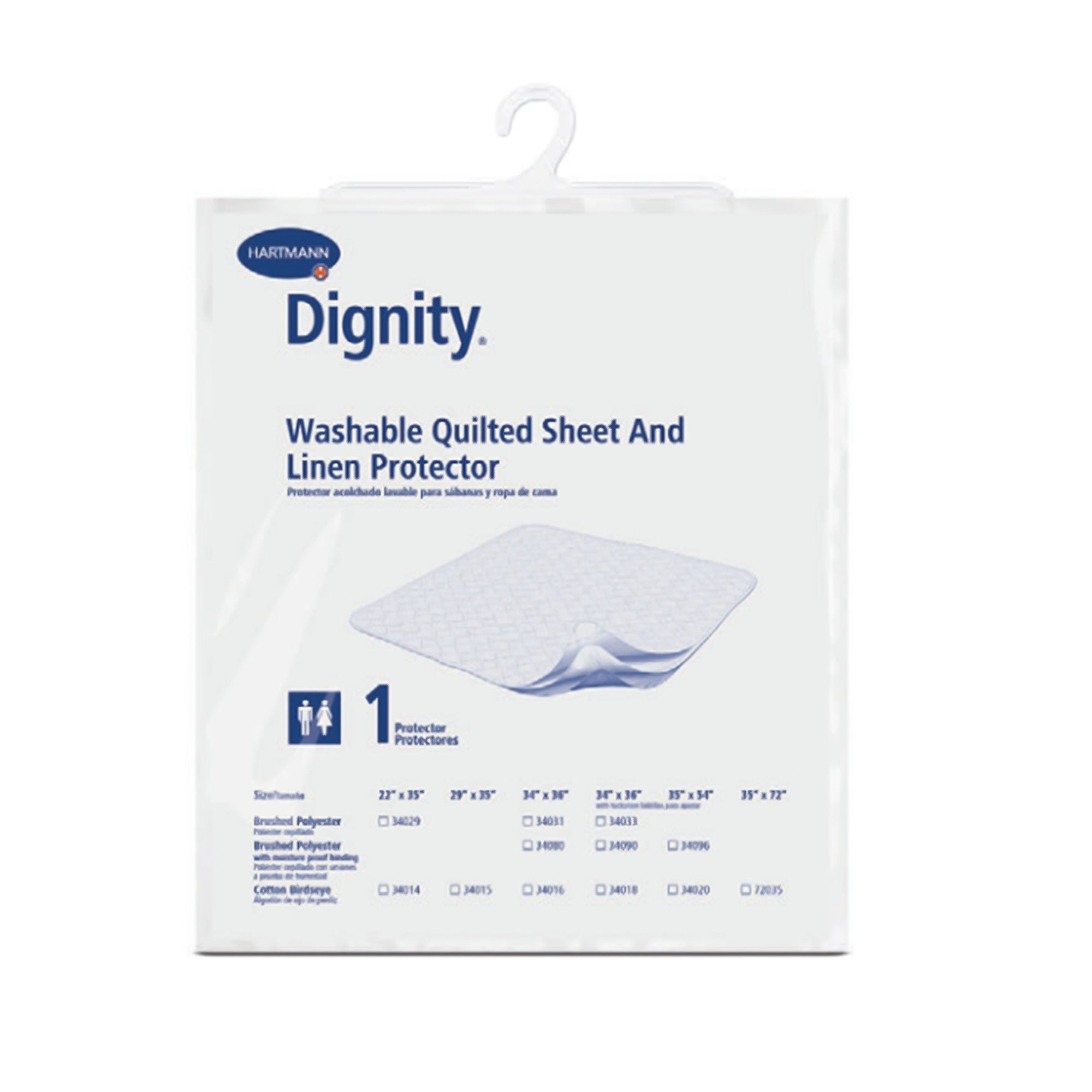 Dignity® Washable Underpad - 35"x54" | Heavy Absorbency, Waterproof, Soft & Reusable