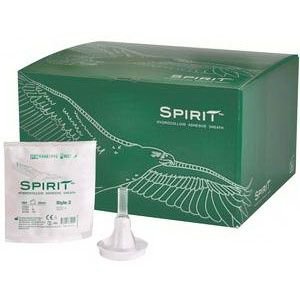 Spirit™ 1 Male External Catheter, Small | Self-Adhering, Latex-Free, Breathable Silicone Sheath for Secure & Comfortable Fit